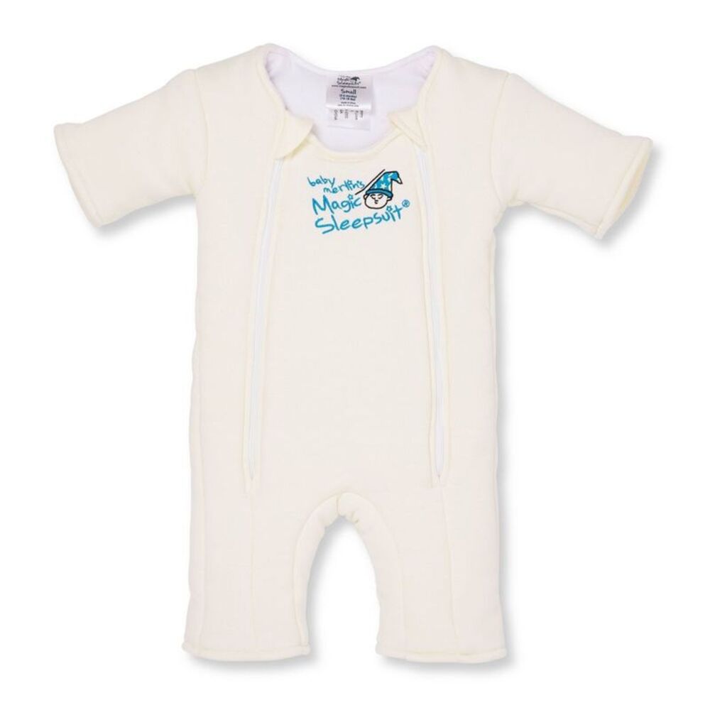 HALO Innovations - Baby Merlin's Magic Sleepsuit Swaddle Wrap Transit Off-White